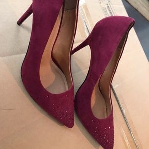 Burgundy High Heels (10)